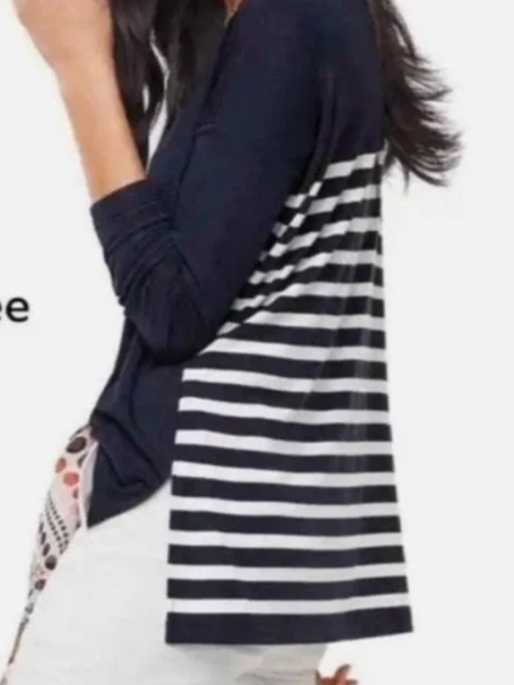 Cabi Lighthouse V-Neck Long Sleeve Tee
